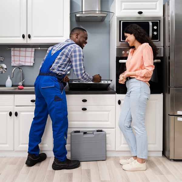 can you provide an estimate for cooktop repair before beginning any work in Fredericksburg City County Virginia